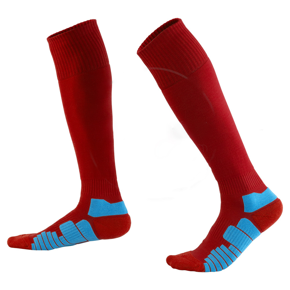 Football Stockings Thick Towel End Sports Socks Absorb Sweat Breathable Terry Foot Football Socks